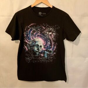 Get Down Art Stephen Fishwick Artist Einstein Theories Graphic Tee